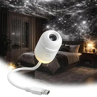2-in-1 Galaxy Projector Night Light